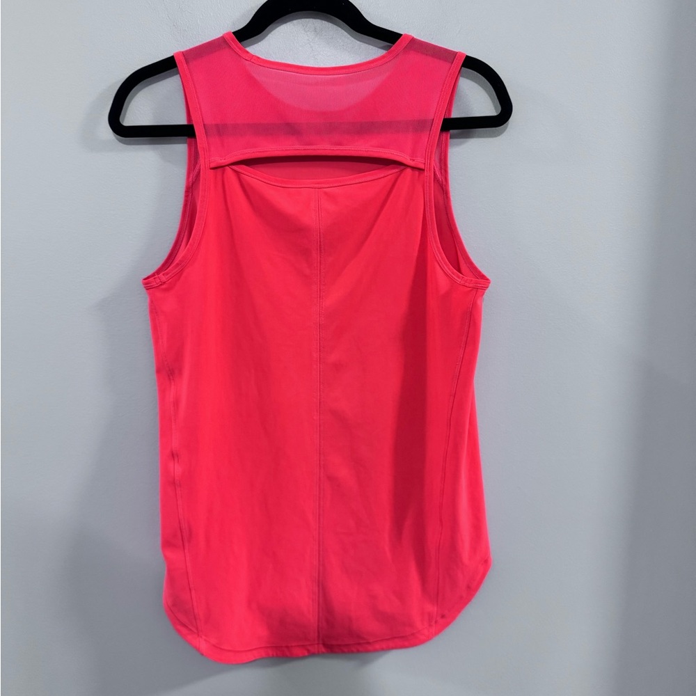Women's Lululemon Carnation Red Sleeveless Sculpt Tank Top. - Picture 2 of 6